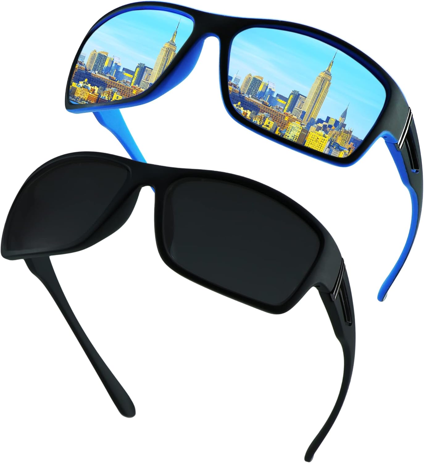 小物 Answer4 / Sunglasses02 VisionGlobal 2 Pairs Polarized Sunglasses for Man and Women